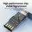 USB-A / USB-C 2 in 1 TF Card Reader for Phones / Tablets / Computers Memory Card Reader Compatible with iOS / Android / Mac - Grey - 6