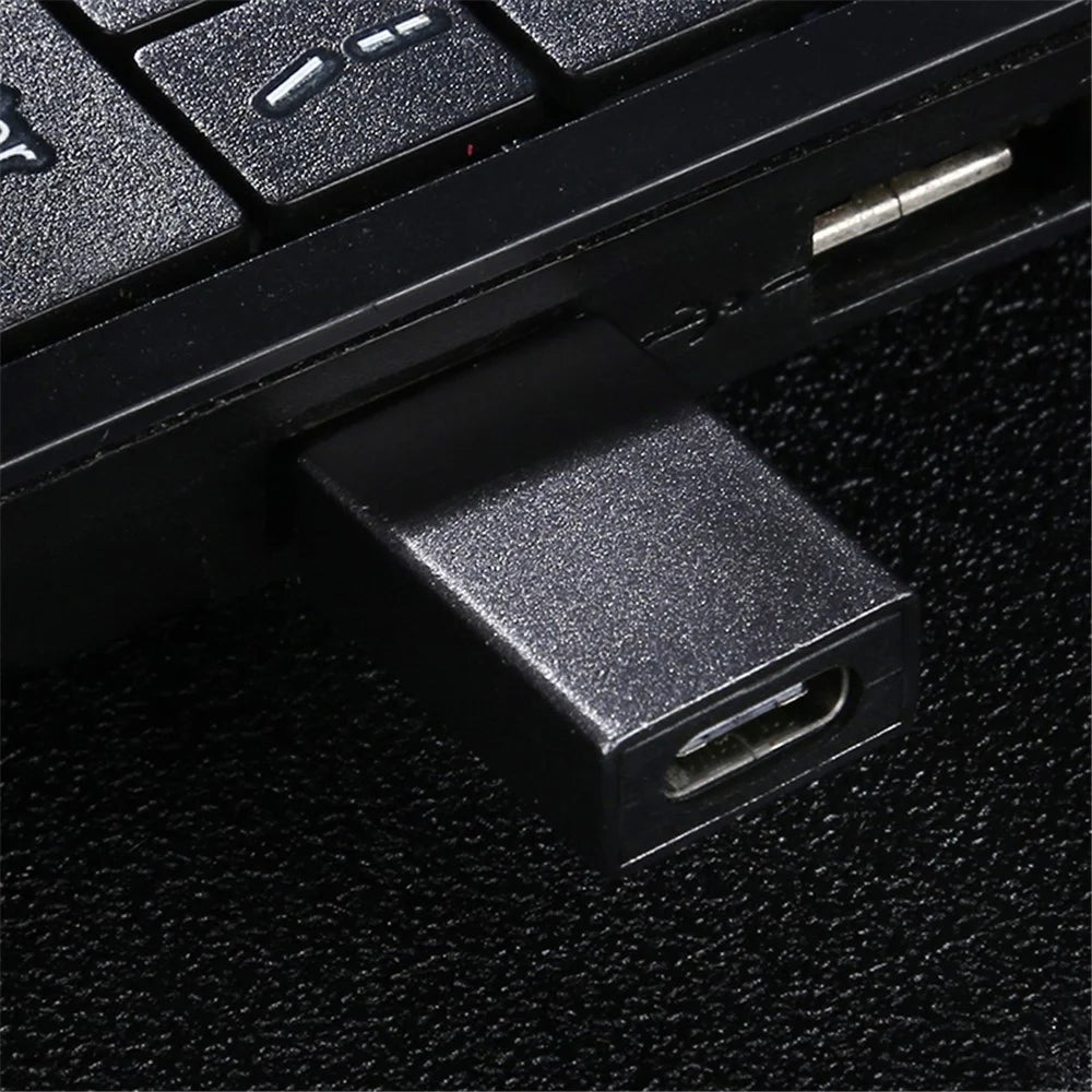 4K 60Hz USB 3.1 Type C Female to Mini DP Female Adapter Converter Silver for MacBook Chromebook Pixel - 4