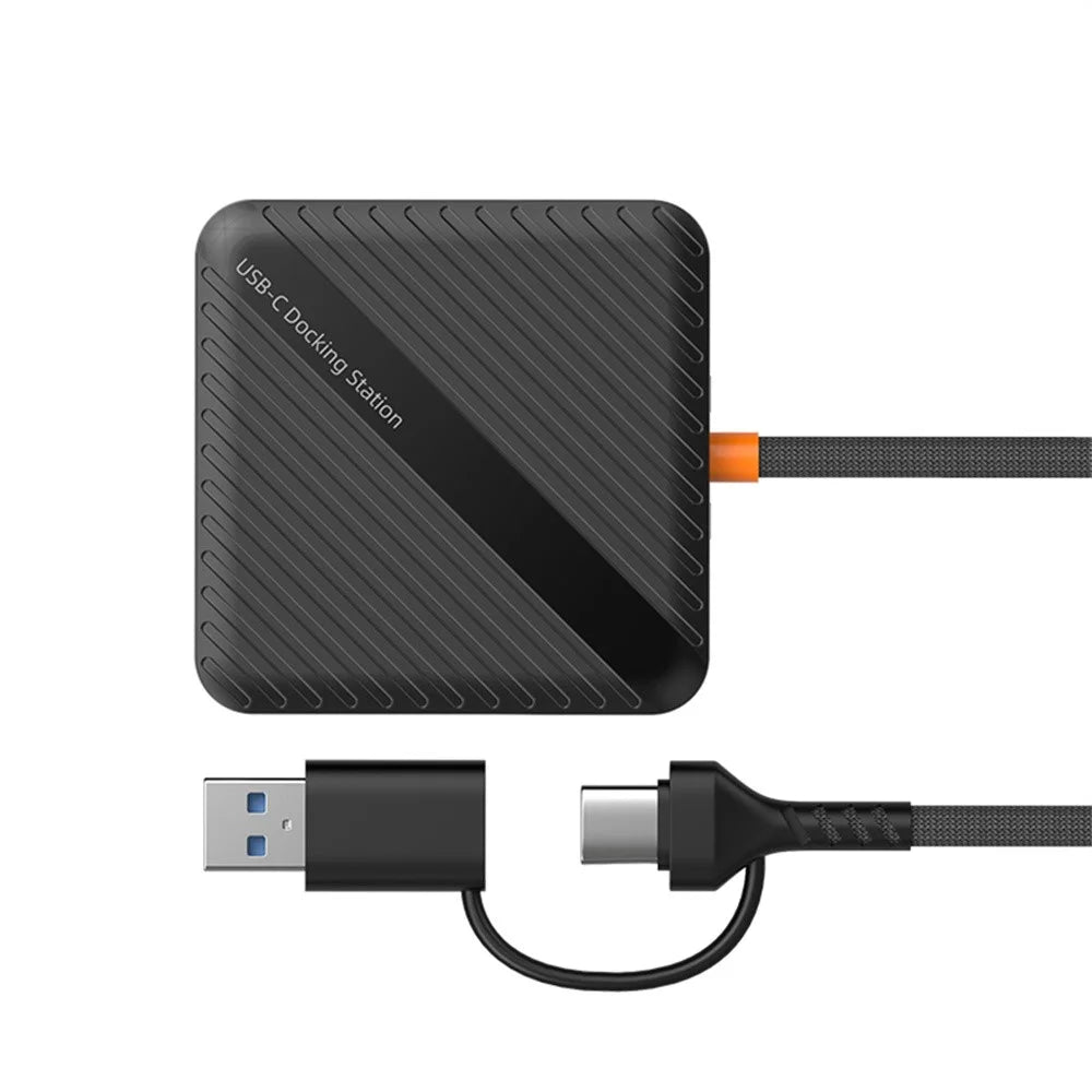 ADS-319 Portable Multifunctional Card Reader Storage Case USB-C  /  USB 3.0 5Gbps High Speed Data Transfer Adapter for SD TF Cards - Black - 2