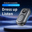 Bluetooth-Compatible 5.4 Audio Receiver 3.5mm Clip-on Wireless Adapter with OLED Display - Black - 2
