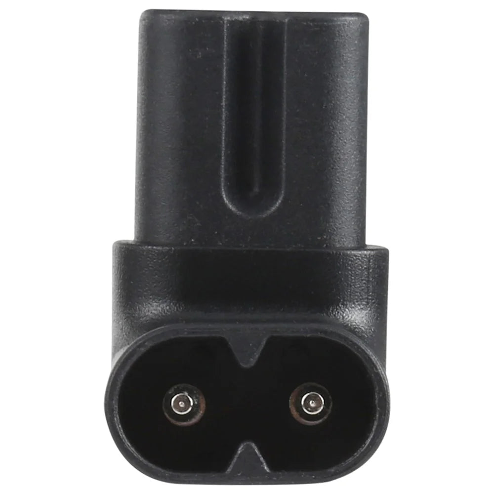 C7 to C8 Right Angle AC Power Socket Adapter - 4