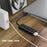 3-in-1 USB 3.1 Type-C to Compatible with MagSafe 1 / 2 Converter Magnetic Adapter for MacBook Pro Notebook Smartphone - Black - 6