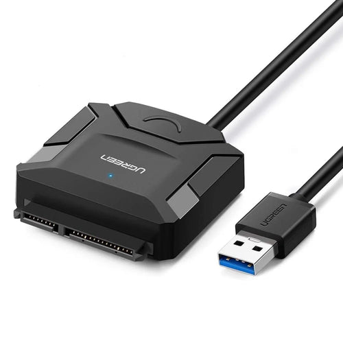 UGREEN 20231 SATA to USB 3.0 Adapter Cable 3.5 / 2.5 Inches SSD HDD SATA III Hard Drive Disk Converter - 1