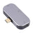 3-in-1 Type-C Male to Dual Type-C+DP Female Converter Fast Charging Data Transmission Adapter - 3
