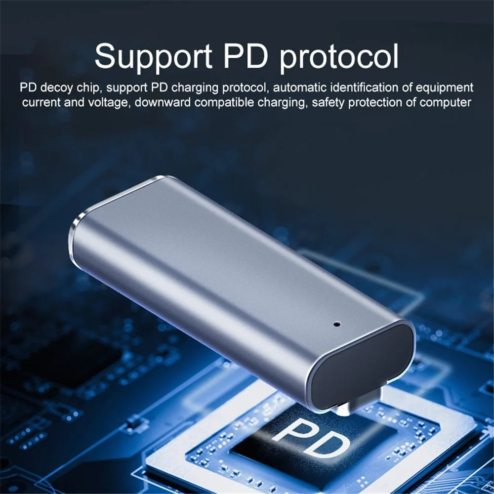 Compatible with MagSafe 1 to Type-C Female Adapter with Charging Indicator - 3