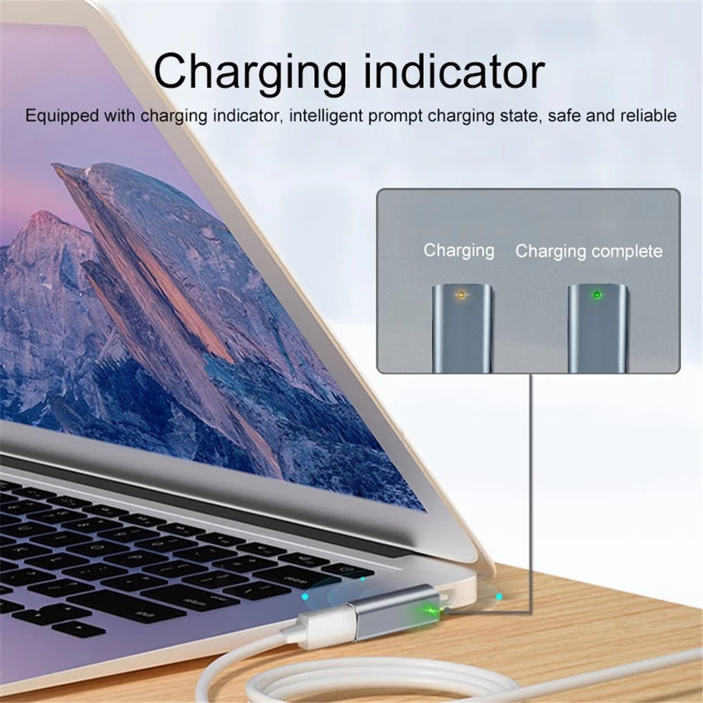 Compatible with MagSafe 1 to Type-C Female Adapter with Charging Indicator - 4