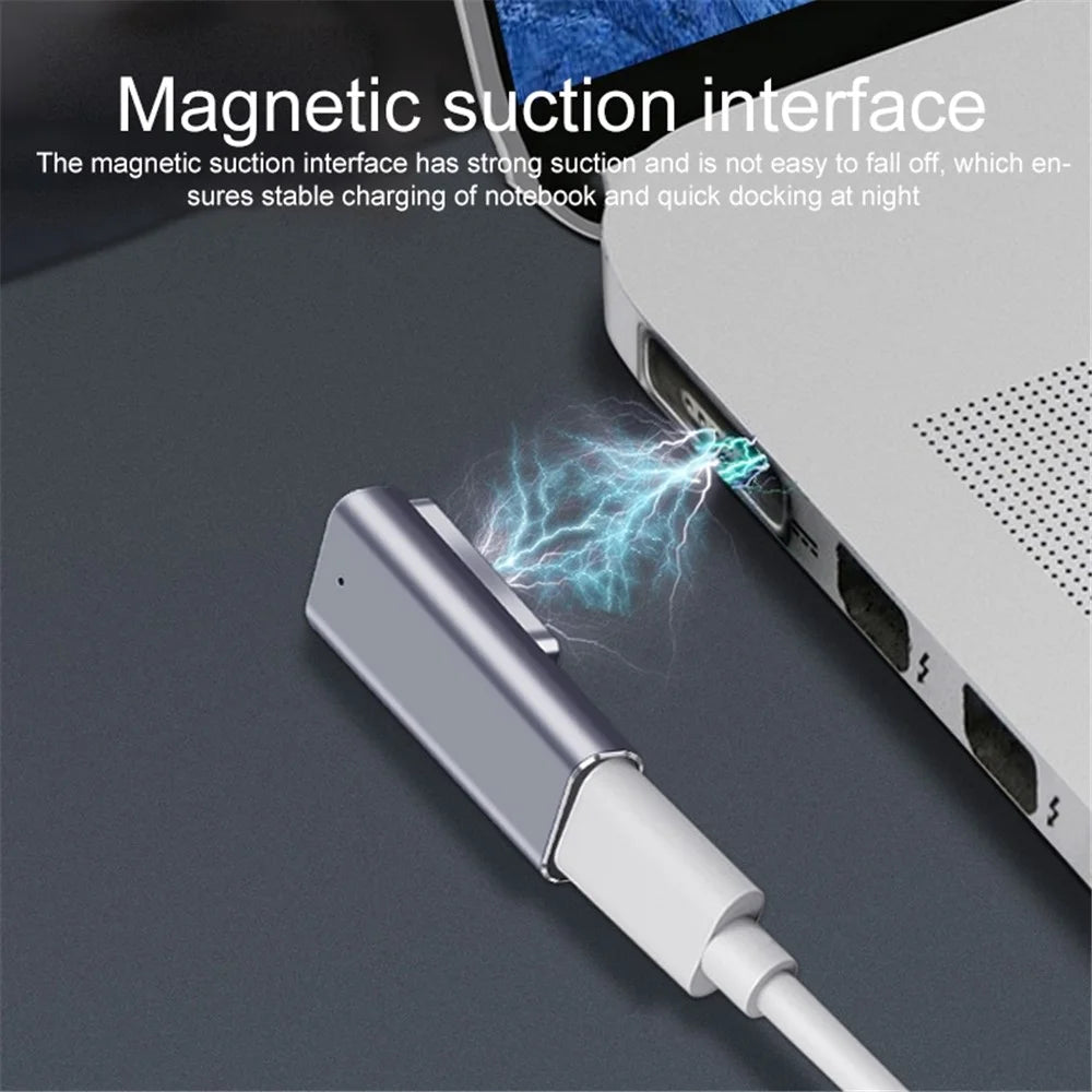 Compatible with MagSafe 1 to Type-C Female Adapter with Charging Indicator - 5