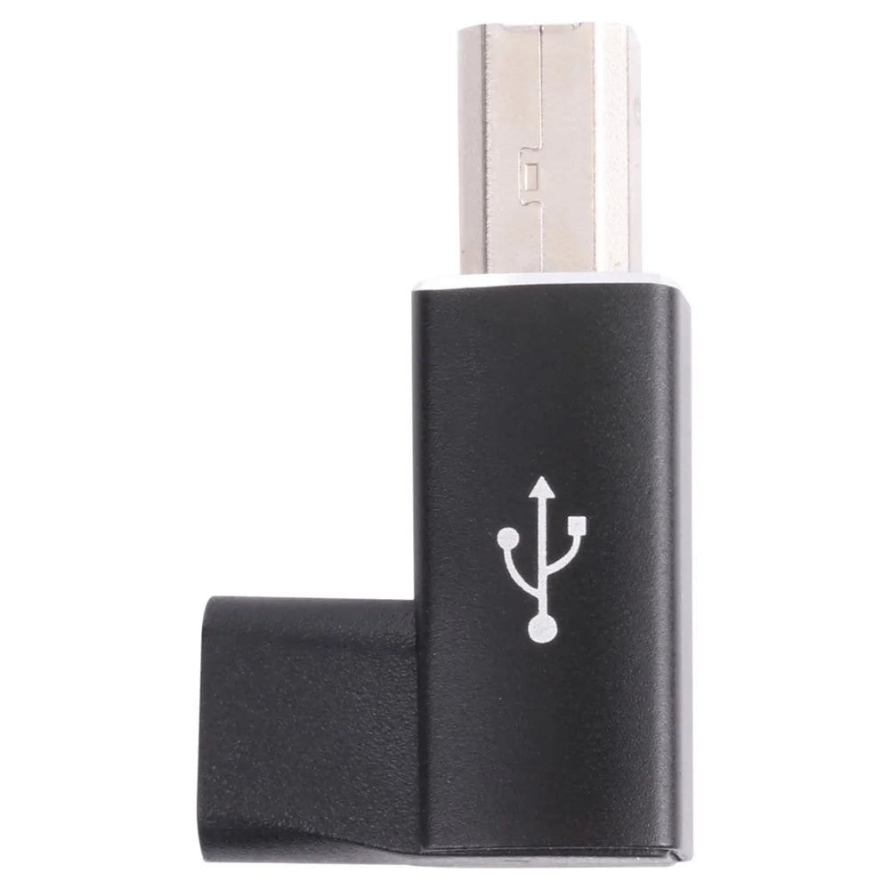Type-C Female to MIDI Male Adapter Converter for Electric Piano Printer - Black - 2