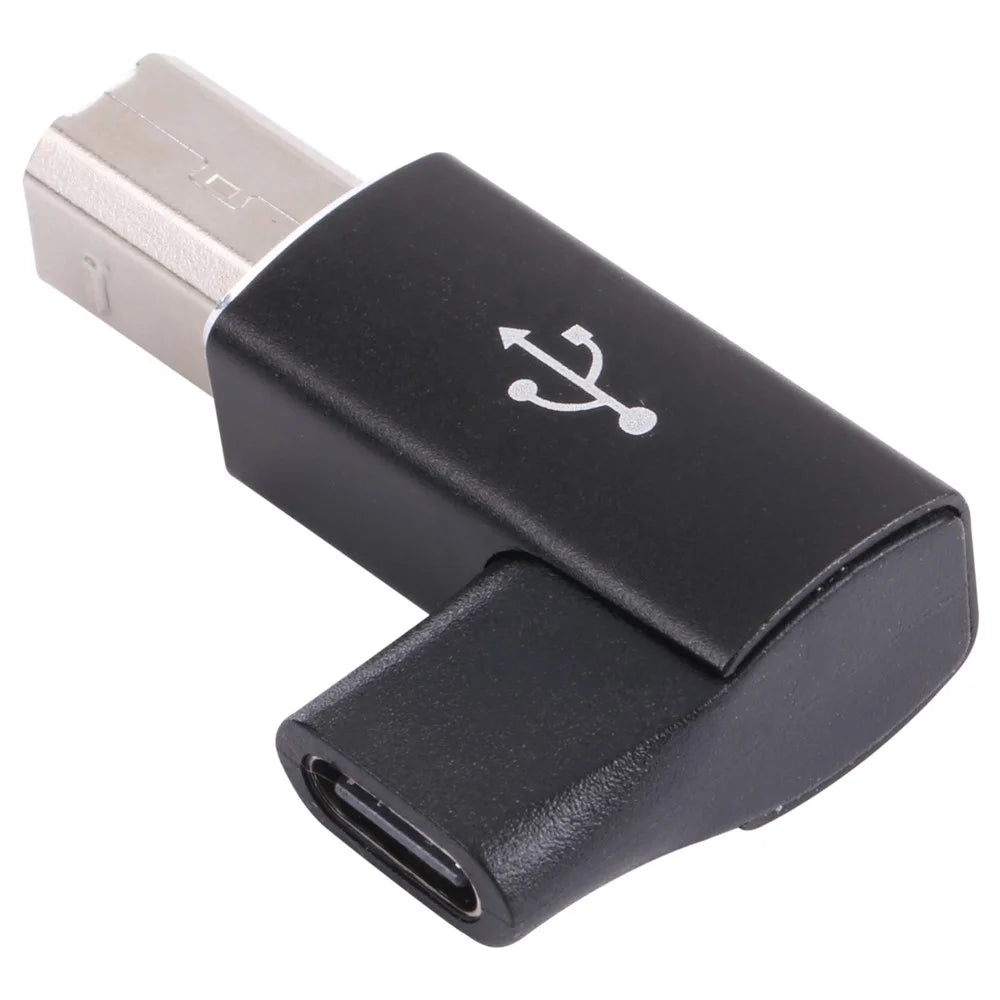 Type-C Female to MIDI Male Adapter Converter for Electric Piano Printer - Black - 4