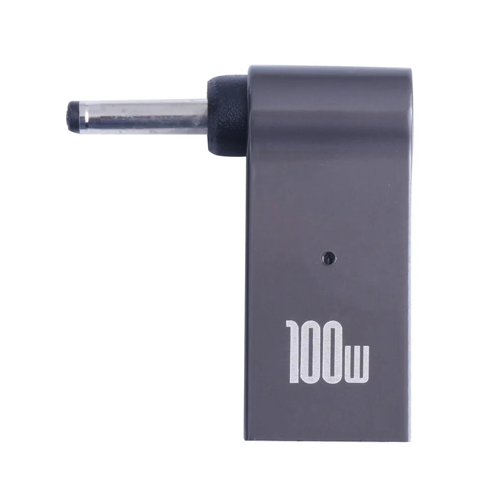 100W Type-C Female to DC 3.0x1.1mm Male Charging Converter Plug Adapter for Acer Laptop - 2