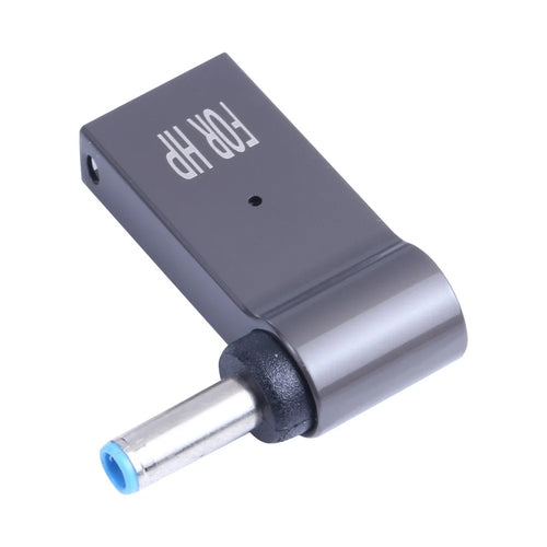 100W Type-C Female to DC 4.5x3.0mm Male Laptop Charging Converter Plug Charge Cable Adapter for HP - 1