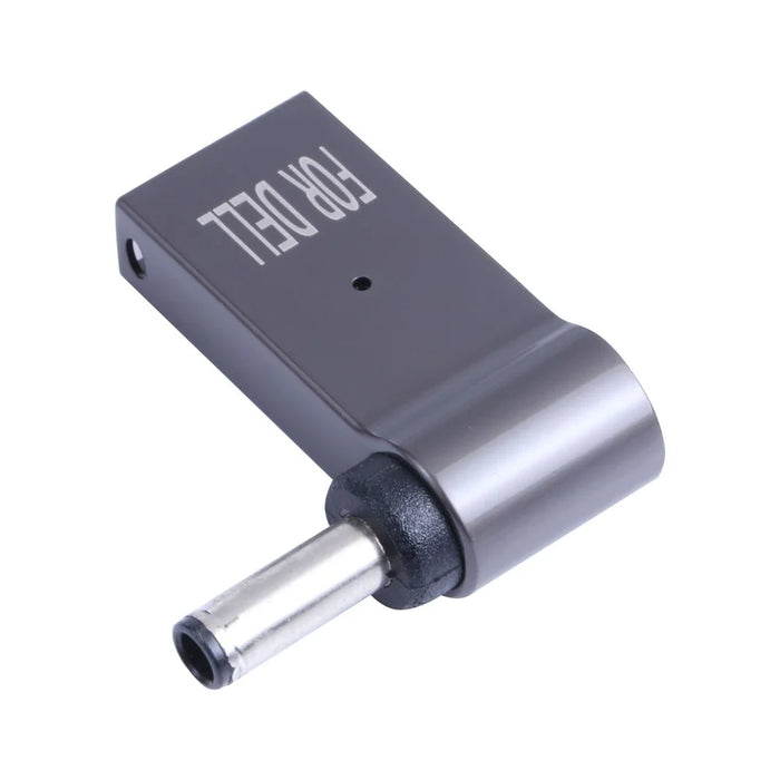Type-C Female to DC 4.5x3.0mm Male 100W Laptop Charging Converter Plug Adapter for Dell - 1