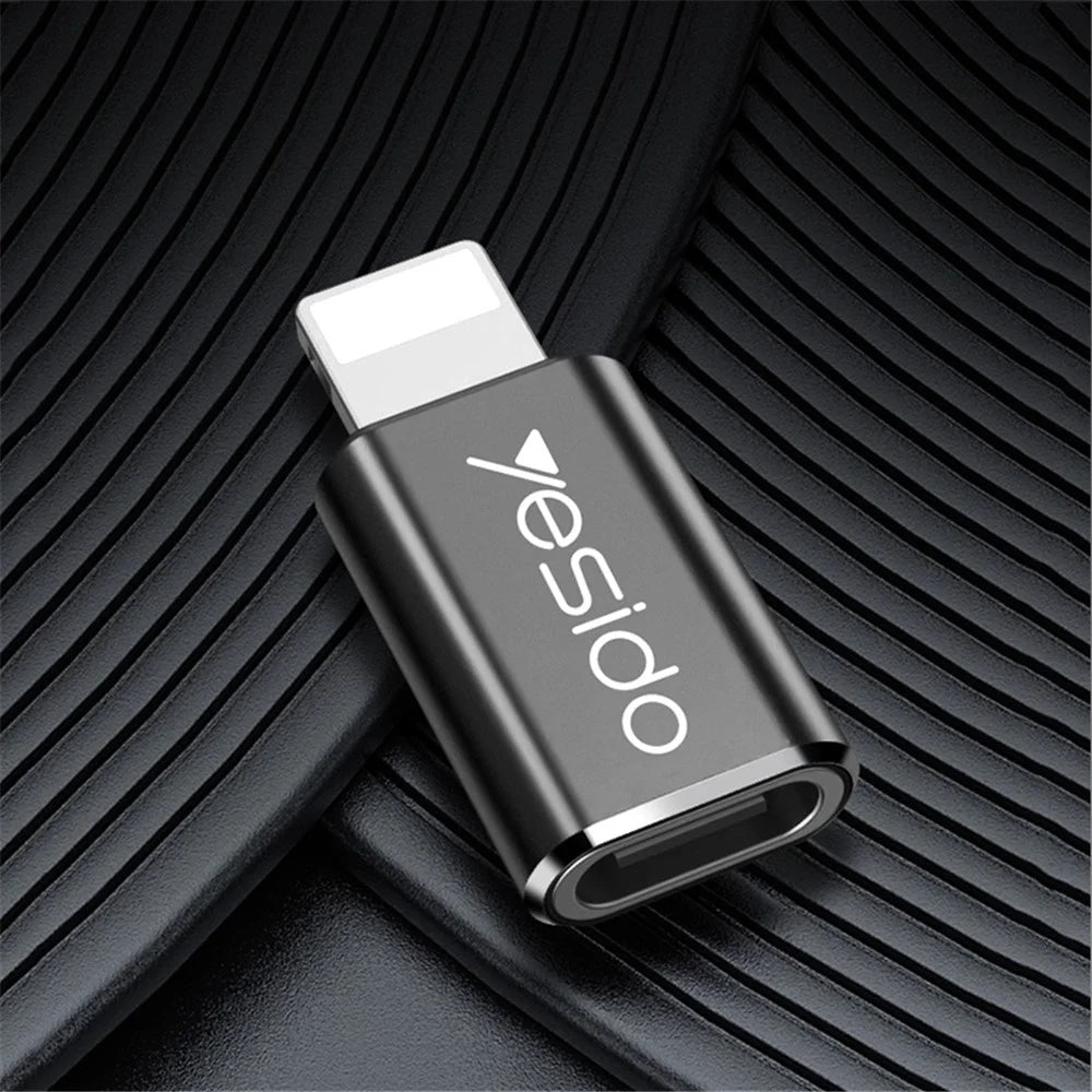 YESIDO GS03 Type-C to iP OTG Fast Charging Data Transmission Connector Adapter - 7