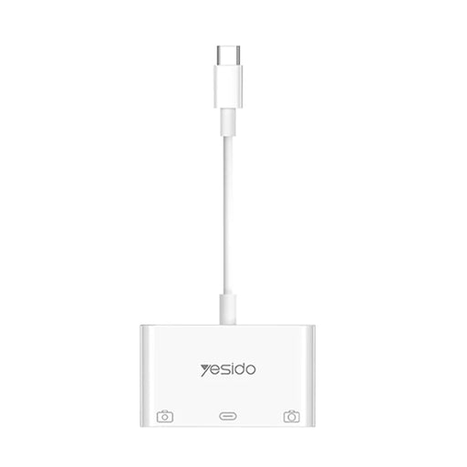 YESIDO GS17 Type-C to USB Converter with PD Fast Charging Port USB 3.0 OTG Adapter for U-Disk Mouse Keyboard - 1