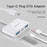 YESIDO GS17 Type-C to USB Converter with PD Fast Charging Port USB 3.0 OTG Adapter for U-Disk Mouse Keyboard - 2