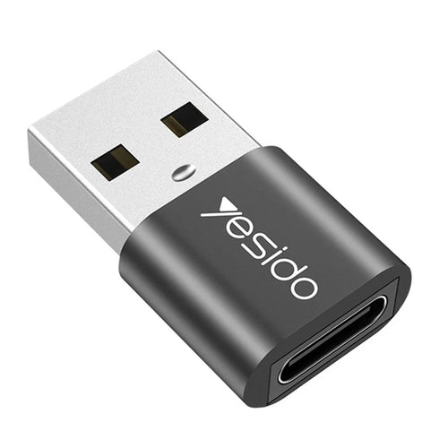 YESIDO GS09 USB Male to Type C Female Adapter OTG Connector Converter for MacBook Samsung - 1