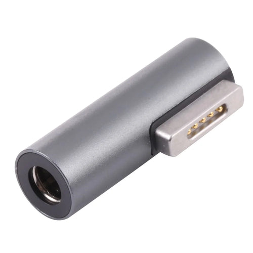 DC 5.5x2.1mm Female to Compatible with MagSafe 2 Male Converter PD Fast Charging Metal Adapter - 1