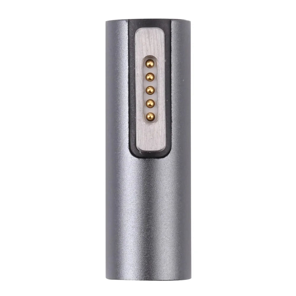 DC 5.5x2.1mm Female to Compatible with MagSafe 2 Male Converter PD Fast Charging Metal Adapter - 2