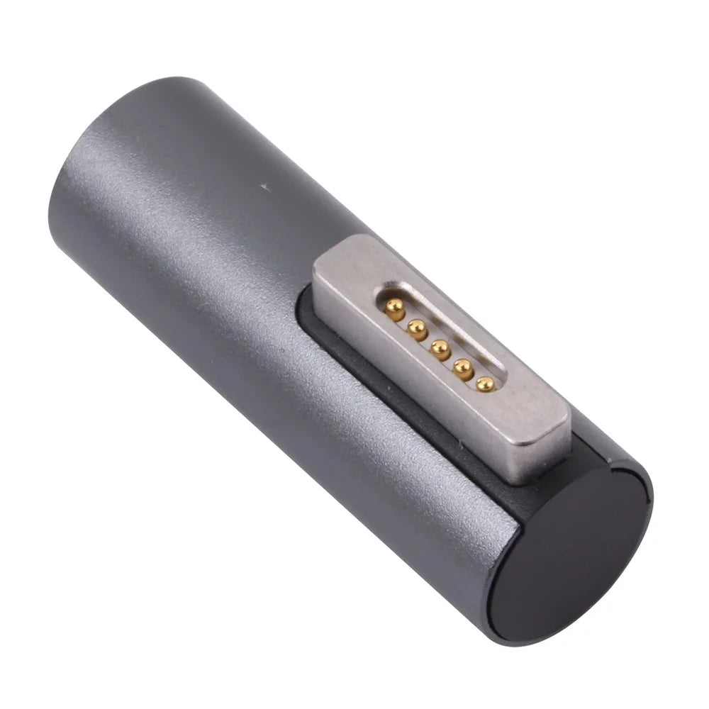 DC 5.5x2.1mm Female to Compatible with MagSafe 2 Male Converter PD Fast Charging Metal Adapter - 4