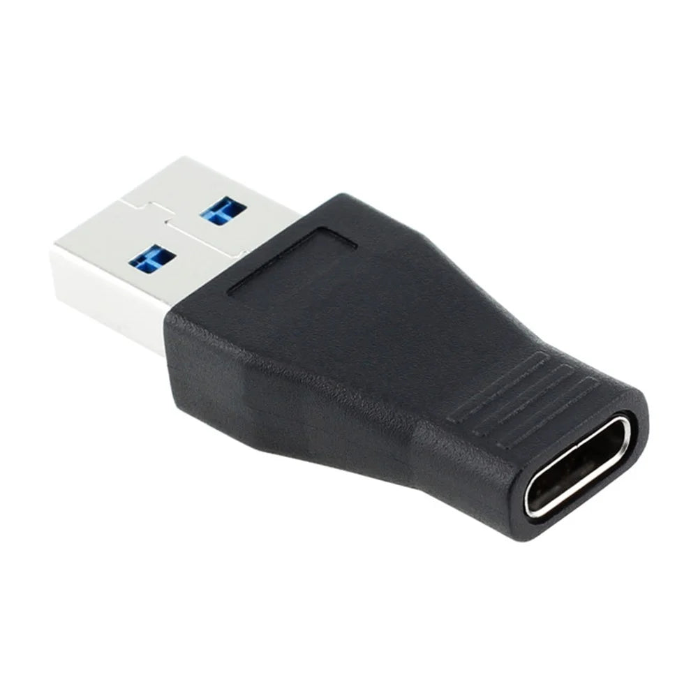 USB 3.1 Type C Female to USB 3.0 A Male OTG Adapter Nickel-Plated Sync Data Converter Connector - 7