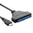 USB-C to 22-pin SATA Adapter Converter High-Speed Data Transfer Cable for 2.5 inch HDD SSD - Black - 1