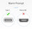 USB3.1 Type-C Male to Female 90 Degree Elbow Adapter High-Speed Data Sync Converter Support PD Fast Charge - 2