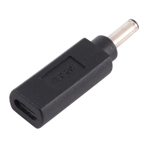 Type-C Female to 4.5 x 3.0mm Male Power Adapter Portable Mini Converter for Dell - 1