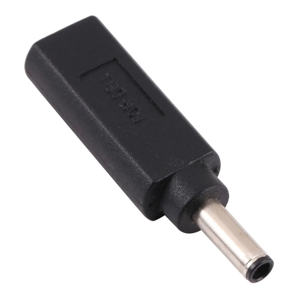 Type-C Female to 4.5 x 3.0mm Male Power Adapter Portable Mini Converter for Dell - 2