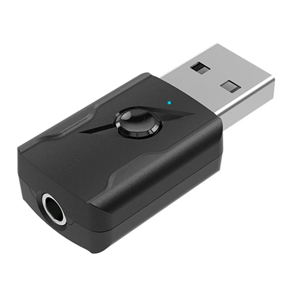 M135 Bluetooth-compatible 5.0 Transmitter Stereo Music Receiver USB Dual Output Bluetooth-compatible Adapter Computer Audio Adapter - 1