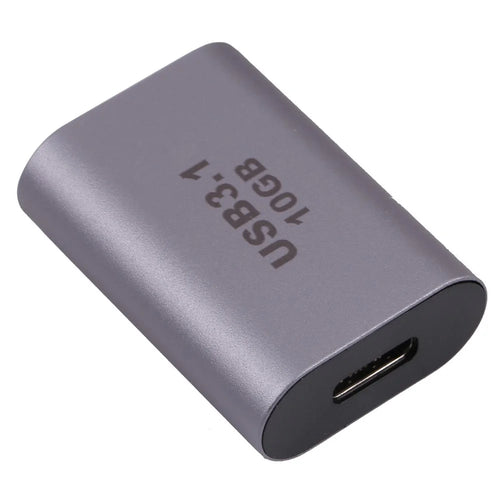 USB 3.1 Female to Type C Female Adapter Up to 10Gbps Data Transfer Speeds Aluminum Shell Laptop Computer USB C Connector - 1