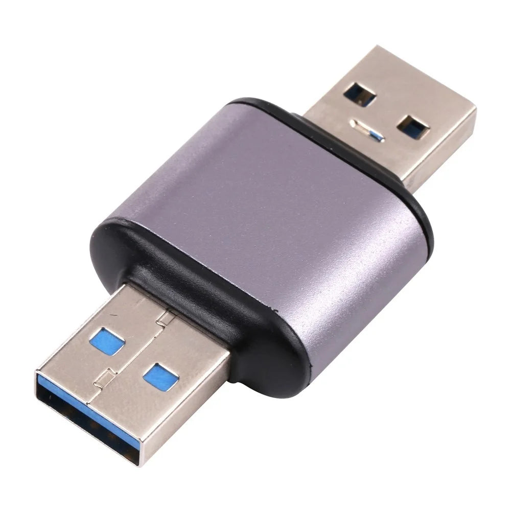 USB 3.1 Male to Male Adapter Aluminum 10Gbps High-Speed Data Transfer for Laptop Computer - 3