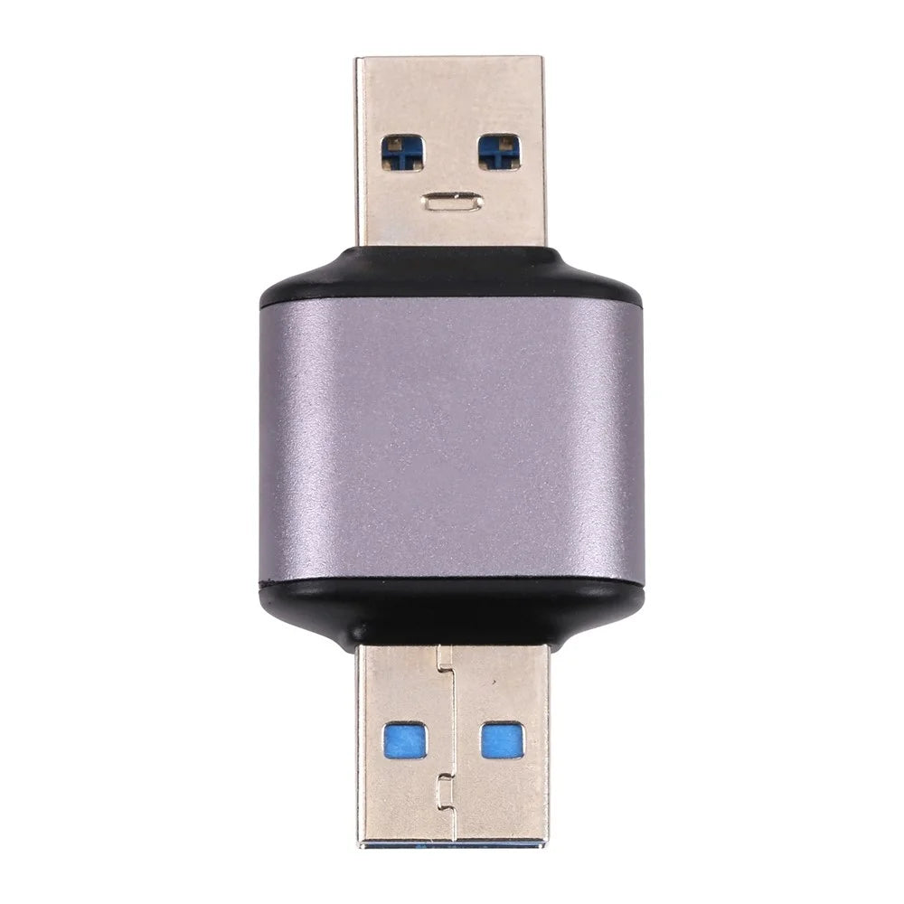 USB 3.1 Male to Male Adapter Aluminum 10Gbps High-Speed Data Transfer for Laptop Computer - 4