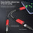 2-in-1 Type-C Male to PD 60W Type-C Charging + 3.5mm Audio Female Headphone Adapter Splitter - Black - 2