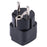 Portable Travel 3-Hole US to EU Plug Conversion Adapter Power Socket Converter Plug - 4