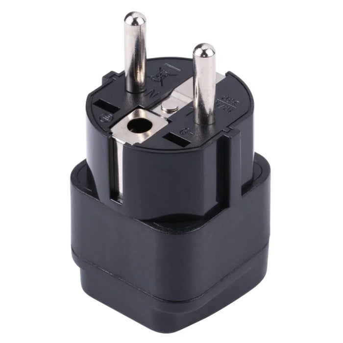 Portable Travel 3-Hole US to EU Plug Conversion Adapter Power Socket Converter Plug - 4