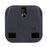 Portable Travel UK to EU Plug Power Outlet Adapter Socket Converter Plug - 5