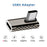 100W Type-C Male to Type-C Female Converter 20Gbps Zinc Alloy Middle Angled USB-C Adaptor - 6