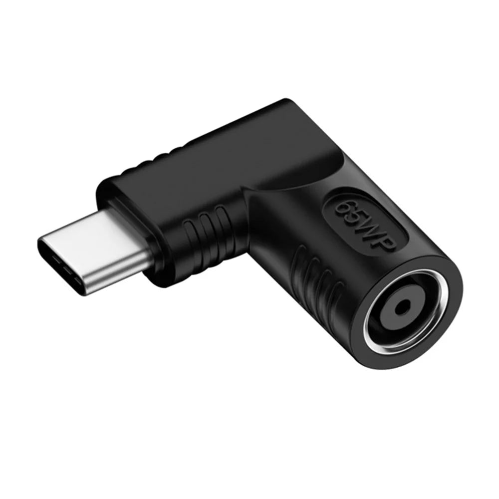 For Mobile Phone / Tablet / Laptop 65W DC 6.0x3.7mm to Type-C PD Power Adapter Converter - 1