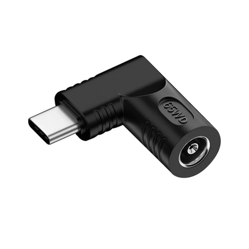 DC 6.5x1.4mm to Type C PD 65W Power Connector Plug and Play Charger Adapter for Mobile Phone / Tablet / Laptop - 1