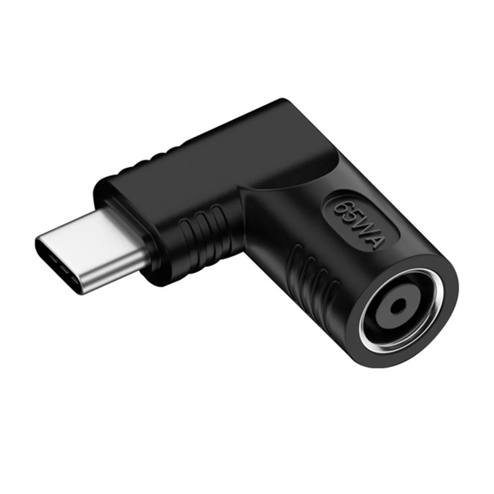 DC 7.9x0.9mm to Type C Mini Converter PD 65W Power Connector Laptop Adapter Plug - 1