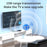 BT-21 NFC Bluetooth-compatible Receiver Transmitter 3.5mm AUX Jack RCA Wireless Adapter for Car Audio Speaker - 5