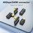 Type-C Female to Type-C Male Middle Angled Converter 40Gbps 240W Fast Charging Mini Adapter - 2