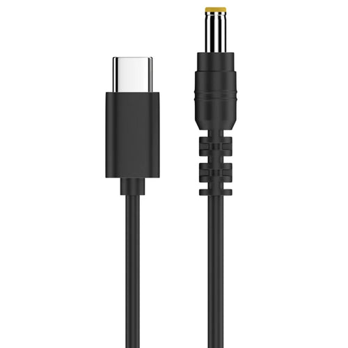 20V USB-C to DC 5.5x2.5mm Power Adapter Cable PD 65W Charging Cord PVC Shell Type-C Extension Charge Cable - 1