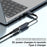 DC 4.8x1.7mm to Type-C Male Charging Cable 100W Laptop Charging Adapter Power Supply - 2