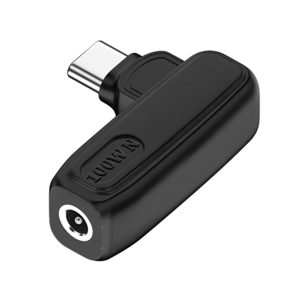 100W N 3.5X1.35mm Female to Type-C Male Power Converter Charging Adapter - 1