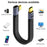 USB Type-C Male to Male Elbow FPC Soft Wire 40Gbps Data Cable Support 240W Fast Charging - 2
