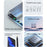 USB Type-C Male to Male Elbow FPC Soft Wire 40Gbps Data Cable Support 240W Fast Charging - 3