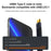 USB Type-C Male to Male Elbow FPC Soft Wire 40Gbps Data Cable Support 240W Fast Charging - 6
