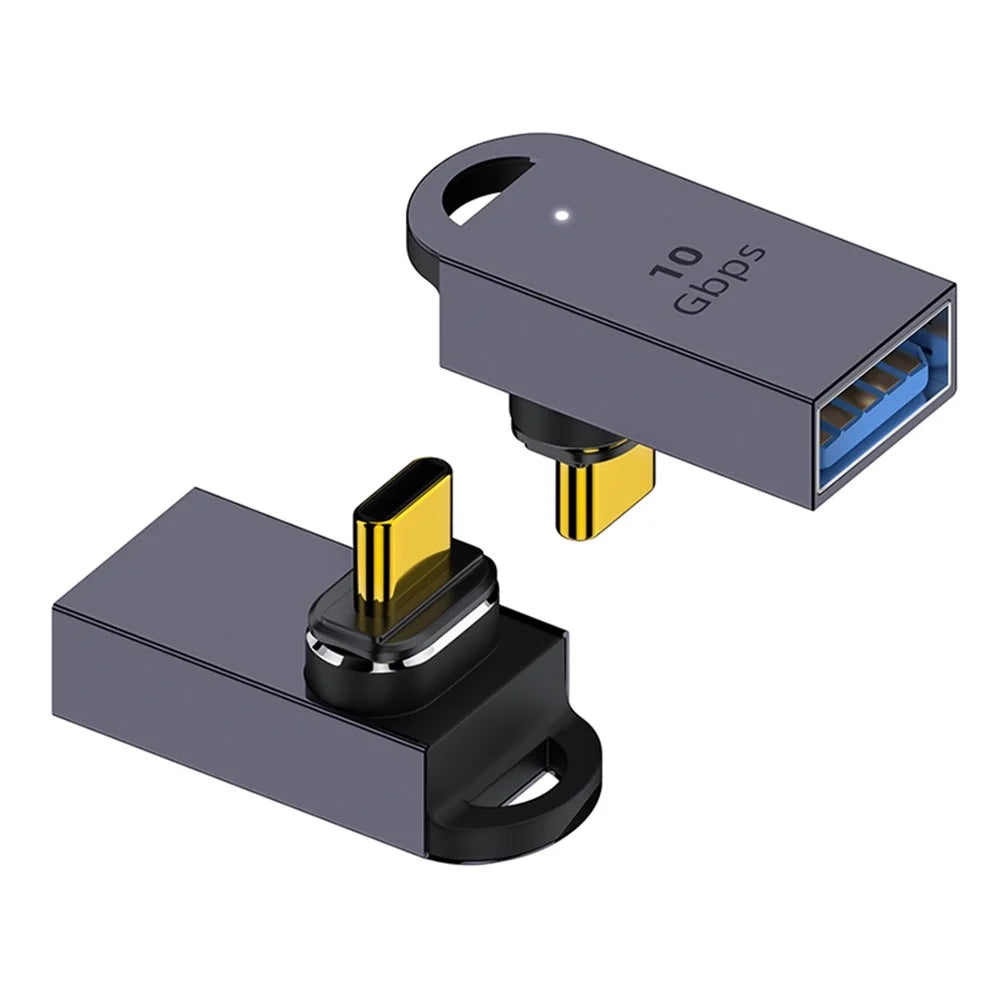 10Gbps Type-C to USB Male to Female Magnetic Converter Mini OTG Adapter - 1