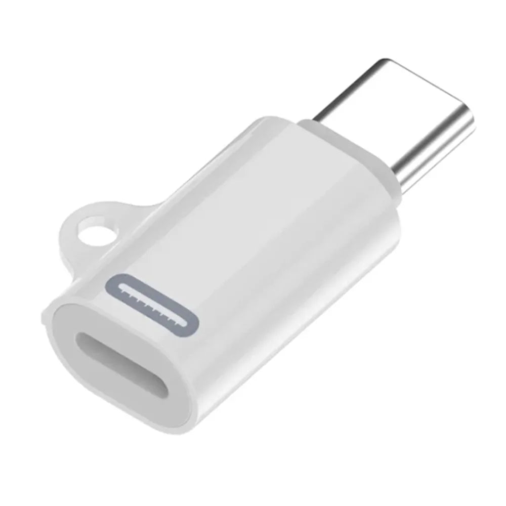 Gen2 Type-C Male to iP Female Converter Fast Data Transmission Adapter for iPhone Supports PD Charging - 1